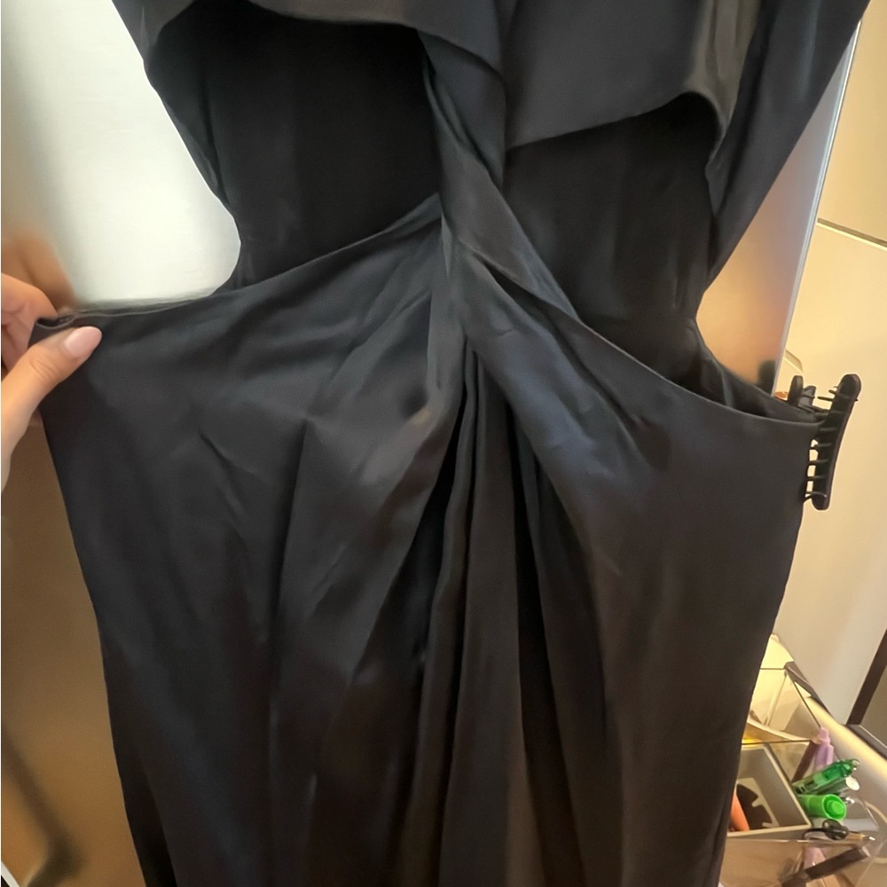 AMUR Inara Knot Cutout Midi Dress size 6 - Picture 3 of 13